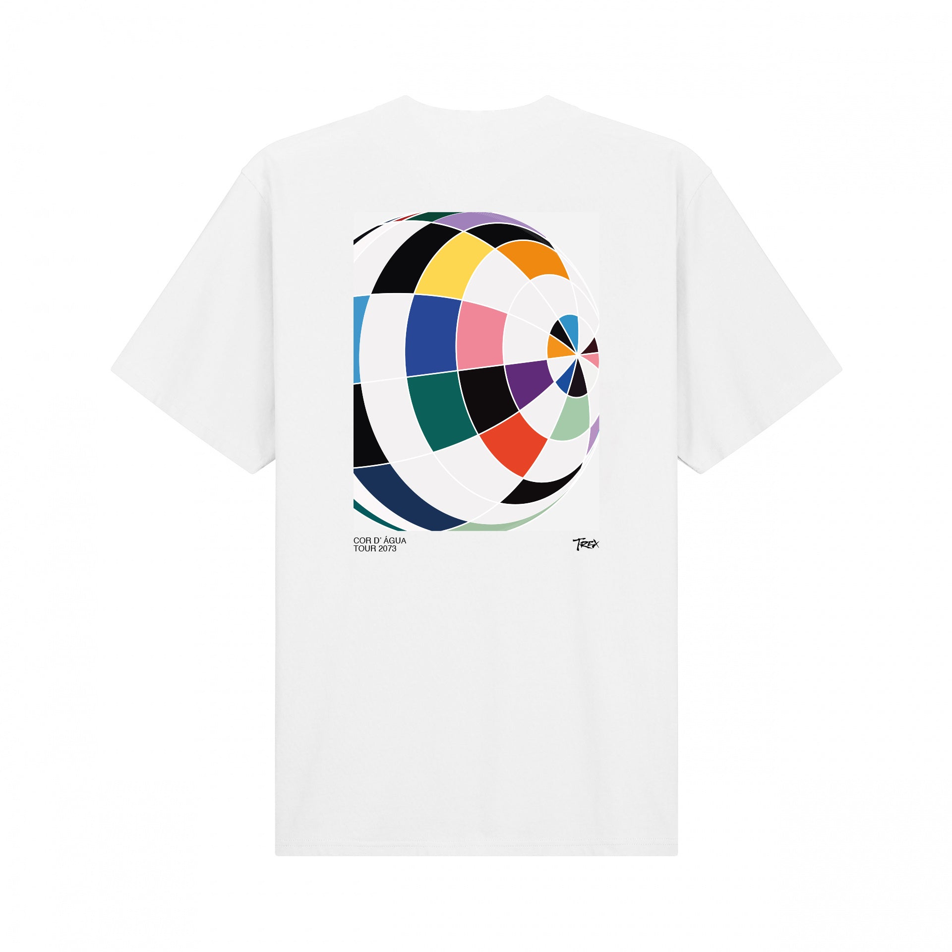 T-Shirt "Cor D´ Água" Worldwide (White)